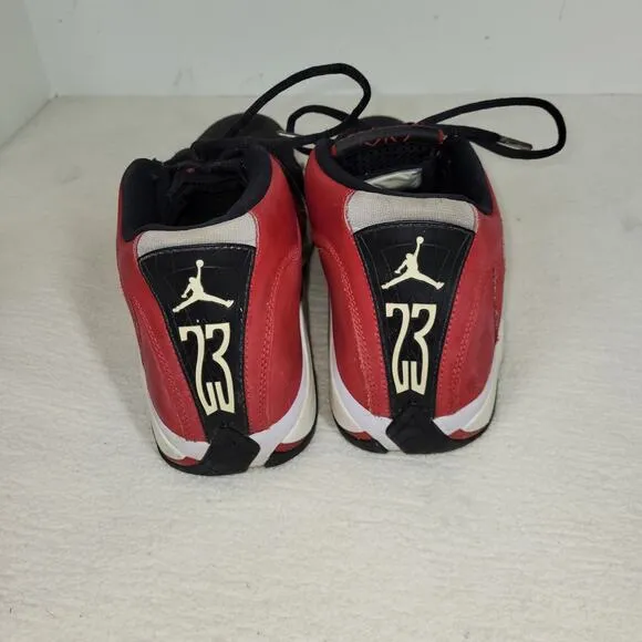 Air Jordan 14 Shoes Mens Size 8.5 Red Retro Gym Basketball Athletic Jordans Shoe