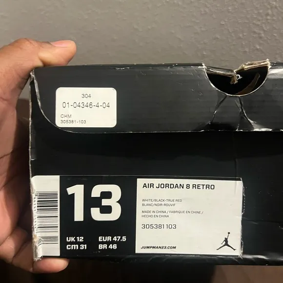 Air Jordan Nike Retro 8 Bugs Bunny Vintage