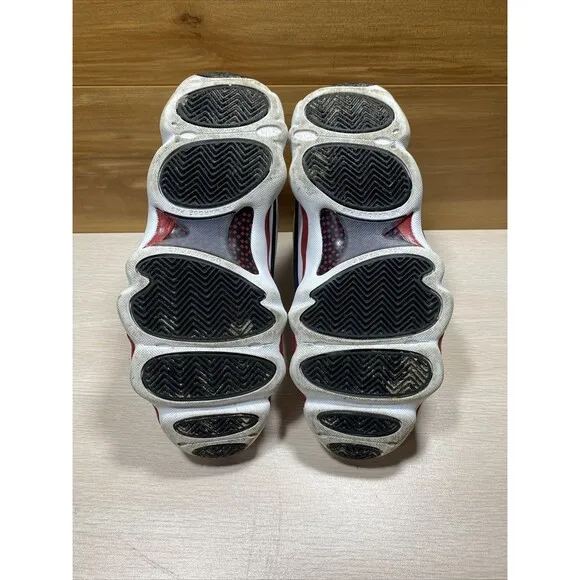 AIR JORDAN PRO STRONG CHICAGO DC7911-101 SHOES 7Y YOUTH WOMANS 8.5 WHITE GYM RED