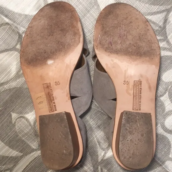Alberto Fermani Italian Suede Shoes size 6