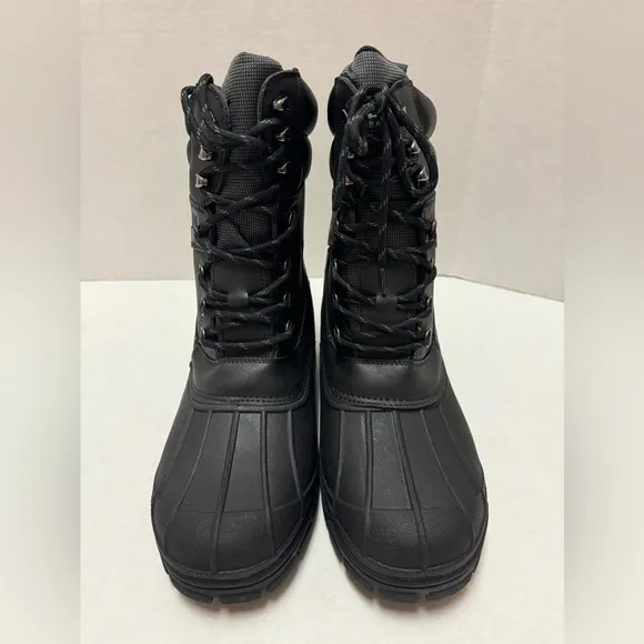 Aleader Men’s Waterproof Winter Snow Boots Thinsulate Size 11