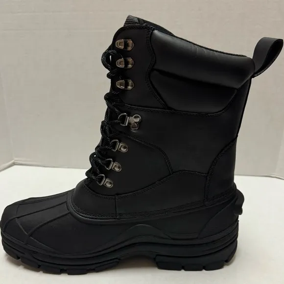 Aleader Men’s Waterproof Winter Snow Boots Thinsulate Size 11