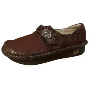 Alegria by PG Lite Brown Gold DEN-589W Leather Dena Clogs Size EUR 38 - US 8/8.5