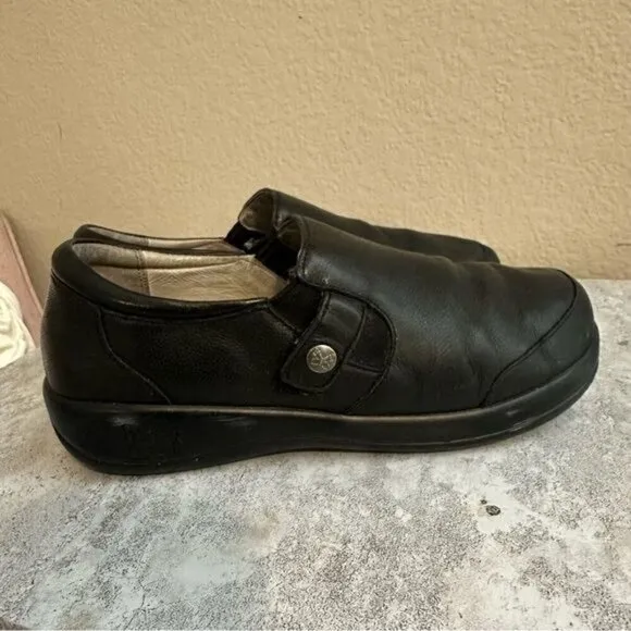 Alegria Paityn Upgrade Black Clog Shoes Size 8