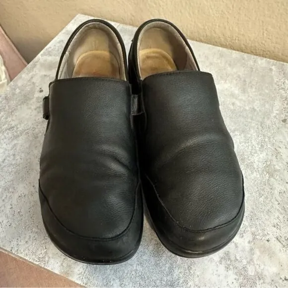 Alegria Paityn Upgrade Black Clog Shoes Size 8