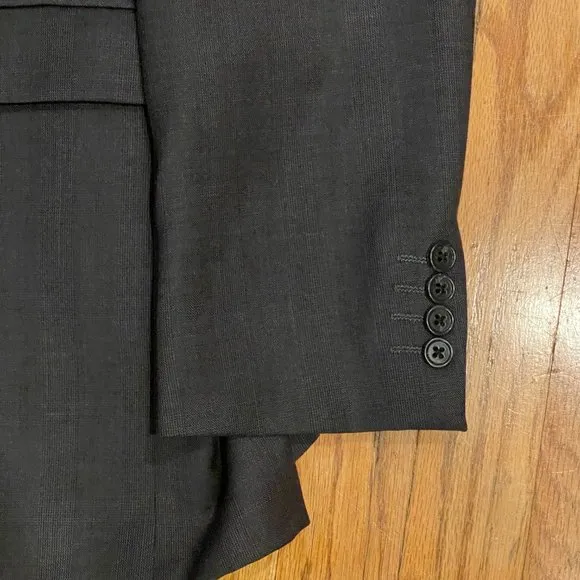 Alfani Blazer Charcoal 42L Slim Fit