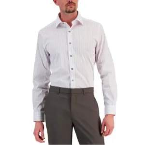Alfani Mens Printed Slim Fit Dress Shirt