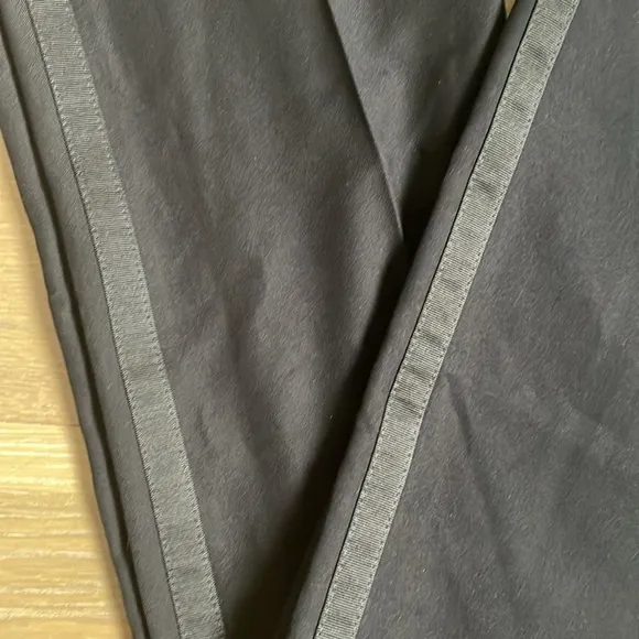 Alfani Men’s Slim Fit Stretch Black Tuxedo Dress Suit Pants 34Wx34L