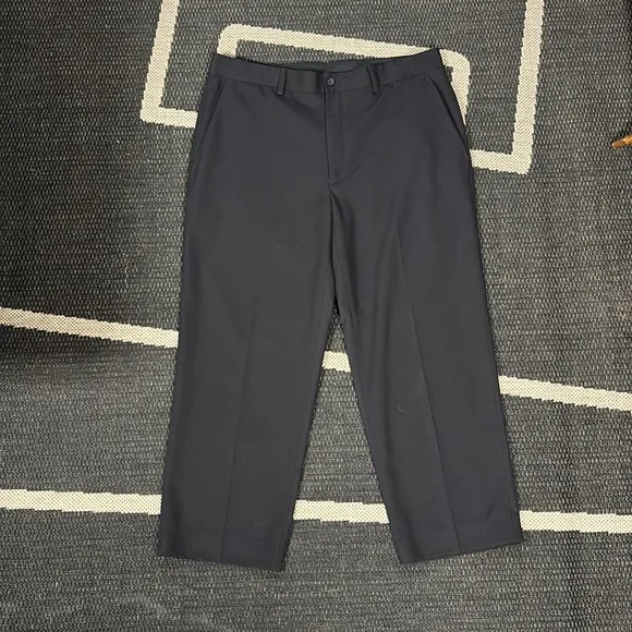 Alfani Slim Fit Designer Dress Pants - 32 - Short Legged - Black