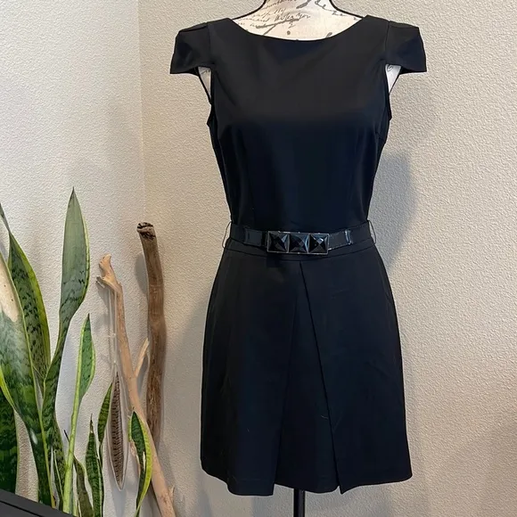 Alice and Olivia Wool Belted Dress