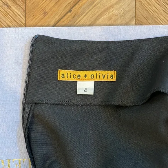 Alice and Olivia Wool Belted Dress