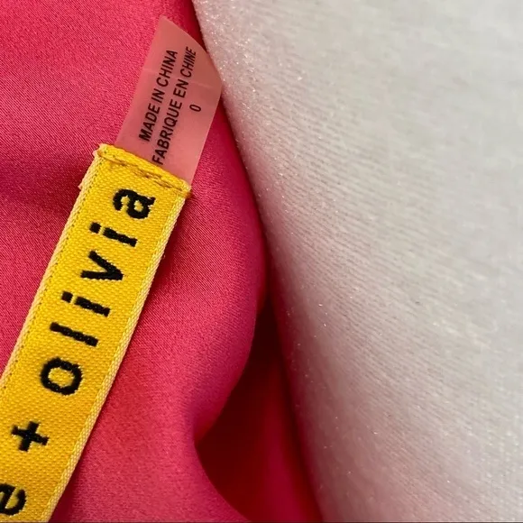 ALICE   OLIVIA PINK MINI DRESS