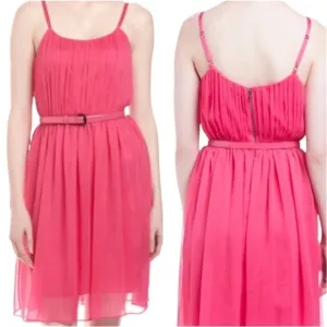 ALICE   OLIVIA PINK MINI DRESS