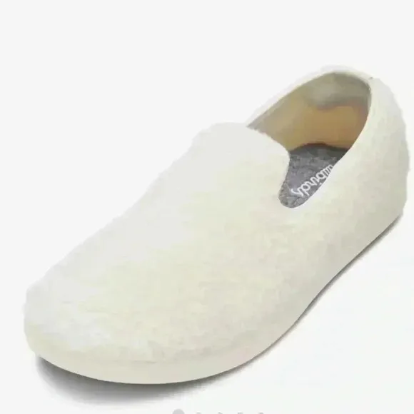 All Birds Wool Lounger Fluff Women's Natural White (Cream Sole) Shoes