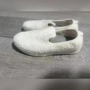 All Birds Wool Lounger Fluff Women's Natural White (Cream Sole) Shoes