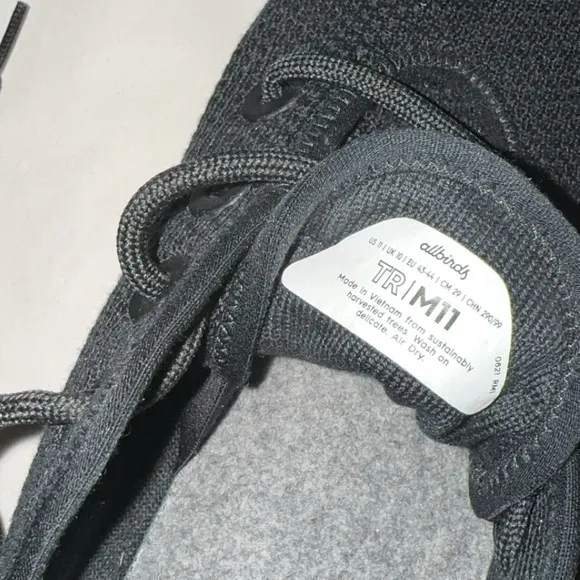 Allbirds‎ Black Tree Runners Sneakers