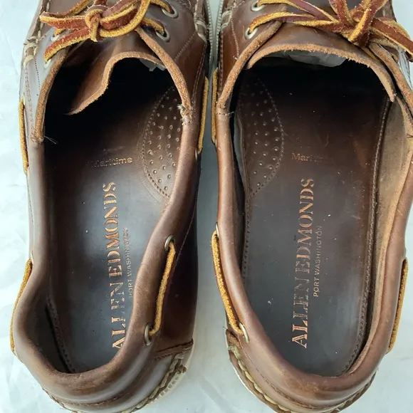 Allen Edmonds 11260 Maritime Casual Boat Shoes Men’s Size 11.5 D