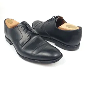 Allen Edmonds Lexington Black Leather Cap Toe Oxford Dress Shoes Men's 10