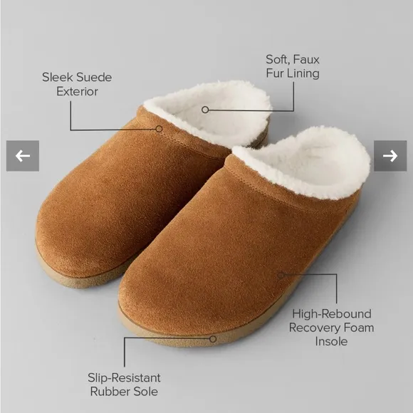 ALO Yoga Tan and Cream Slippers with Open Back