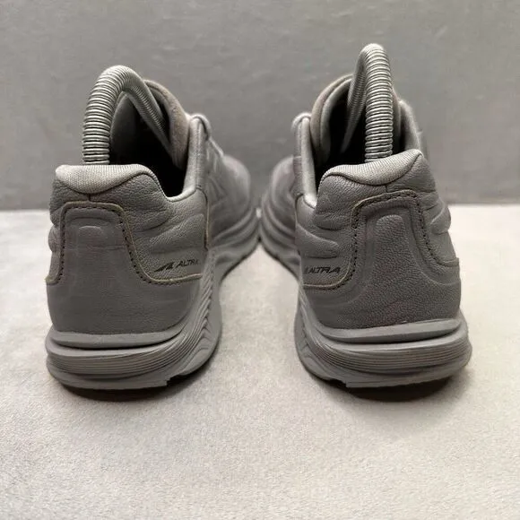 Altra Torin 5 Womens Size 7.5 Shoes Gray Leather Slip Resistant Work Sneakers