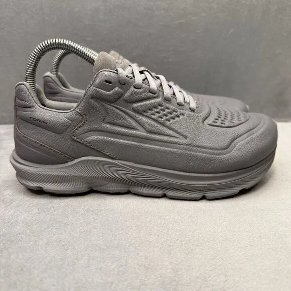 Altra Torin 5 Womens Size 7.5 Shoes Gray Leather Slip Resistant Work Sneakers
