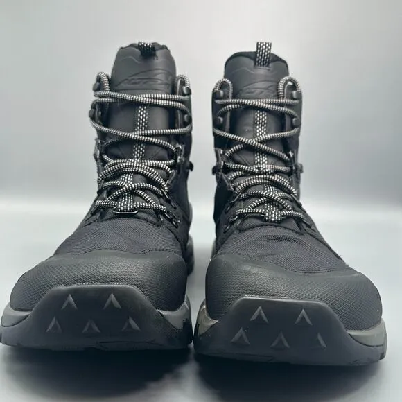 Altra Tushar Hiking Boots Men's 12.5 Black Hiking Boots Lace-Up Waterproof Shoes