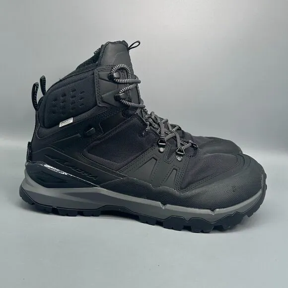 Altra Tushar Hiking Boots Men's 12.5 Black Hiking Boots Lace-Up Waterproof Shoes