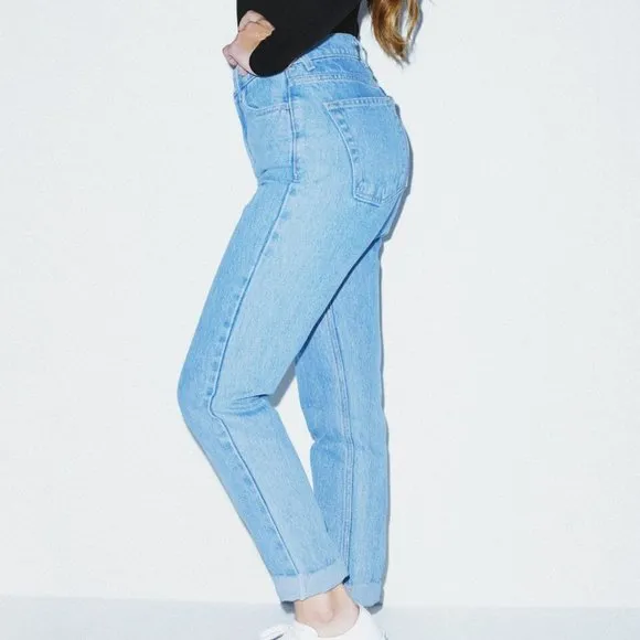 American Apparel Women's High-Waist Jean