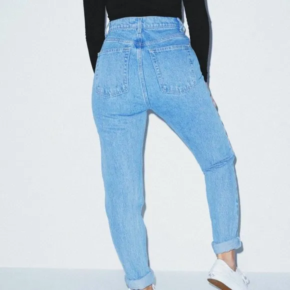 American Apparel Women's High-Waist Jean
