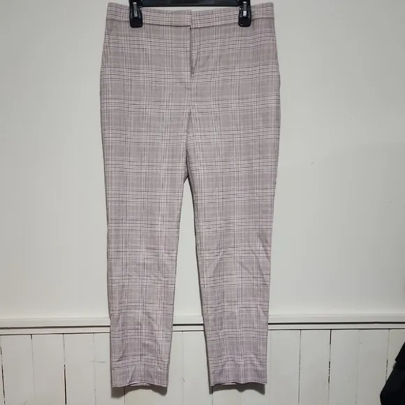 Ann Taylor Gray Dress Pants Slim Fit