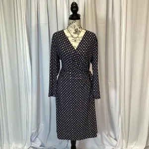 Anne Klein Polka Dot Dress NWT Size L