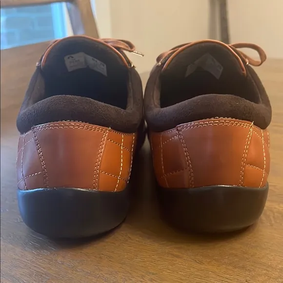 Anodyne No 75 Women’s Casual Sport Brown Leather Orthopedic Shoes     Sz 9.5M