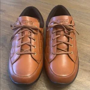 Anodyne No 75 Women’s Casual Sport Brown Leather Orthopedic Shoes     Sz 9.5M