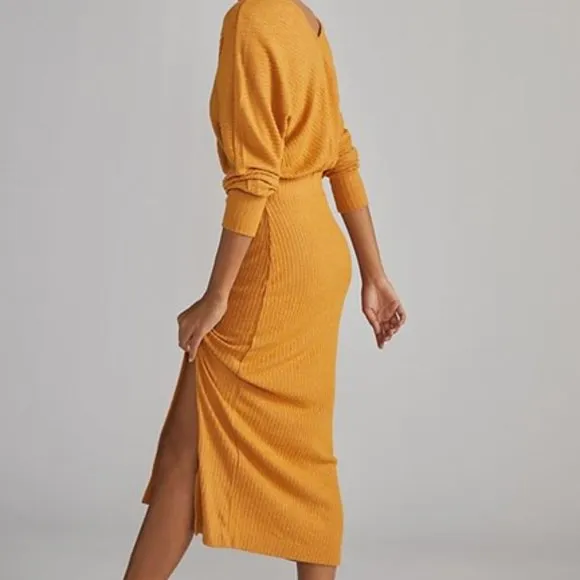 Anthropologie Daily Practice Barre Midi Dress