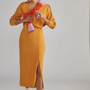 Anthropologie Daily Practice Barre Midi Dress