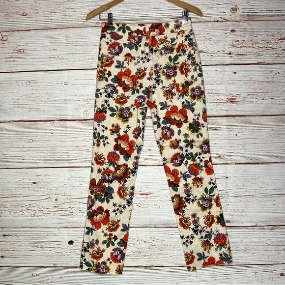 Anthropologie Pilcro The Cigarette High Rise Slim Straight Leg Jeans Sz 27