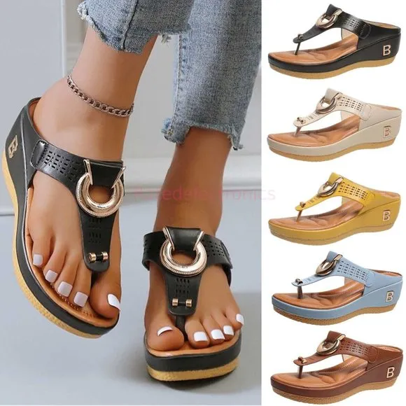 Anti-Slip Women Orthopedic Sandals Casual Beach Comfy Shoes