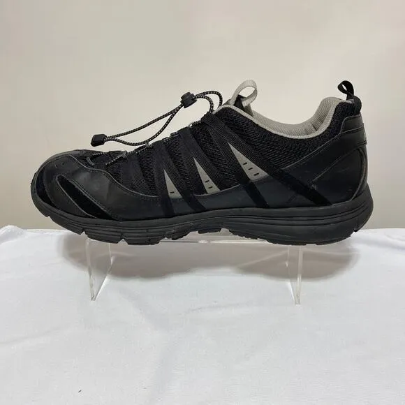 Apex A5000 Shoes Black Athletic Orthopedic Diabetic Sneakers Mens 14 X Wide