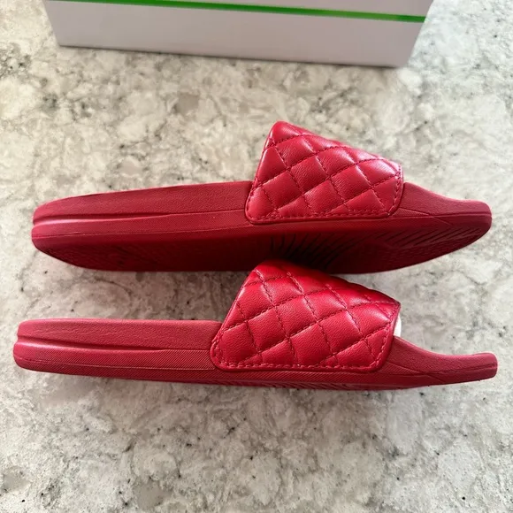 APL Red Women’s Lusso Slide size 6 NEW