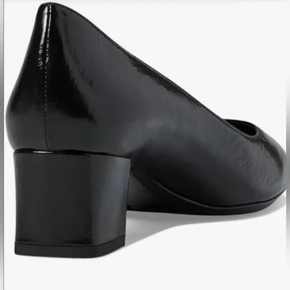 AQUATALIA, 8, Pasha Crinkle, Patent Pump in Black