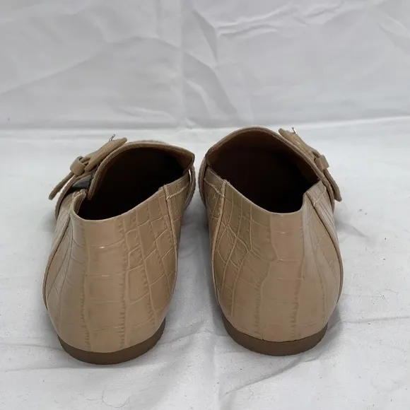 Aquatalia Jacqui Water Resistant Convertible Loafer In Cappuccino Beige Sz 7.5