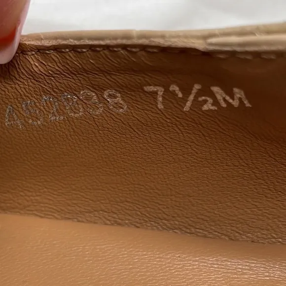 Aquatalia Jacqui Water Resistant Convertible Loafer In Cappuccino Beige Sz 7.5