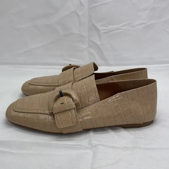 Aquatalia Jacqui Water Resistant Convertible Loafer In Cappuccino Beige Sz 7.5