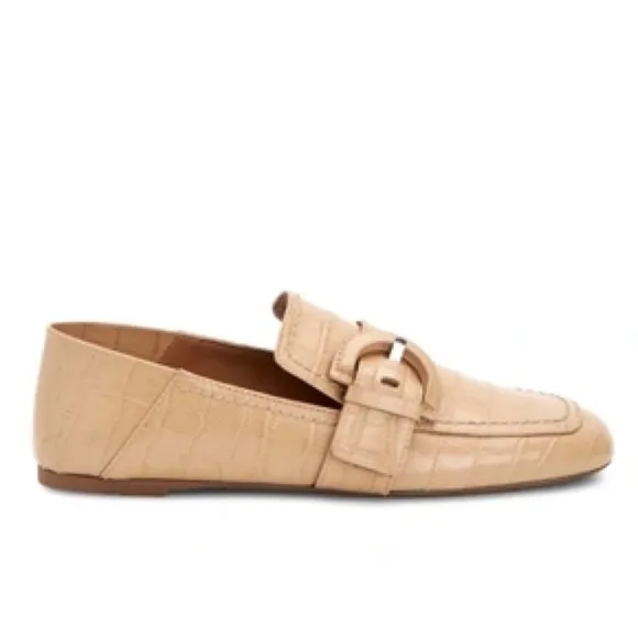 Aquatalia Jacqui Water Resistant Convertible Loafer In Cappuccino Beige Sz 7.5