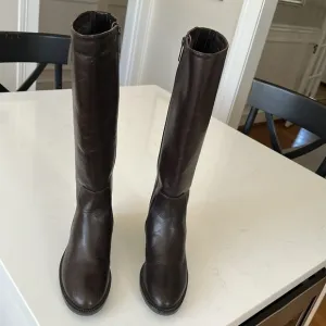 Aquatalia Tall Riding Boot - Chocolate Brown - Size 7