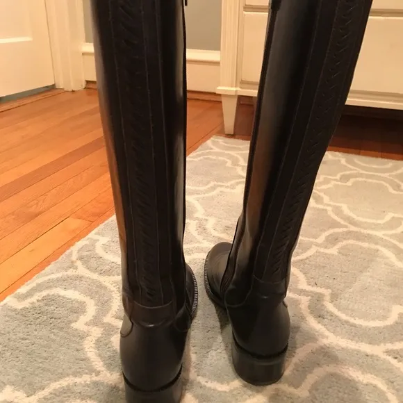 Aquatalia Tall Riding Boot - Chocolate Brown - Size 7