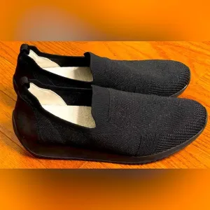Ara Fusion4 women’s Black Slip-On Shoes size‎ 10.5 US/ 8 UK