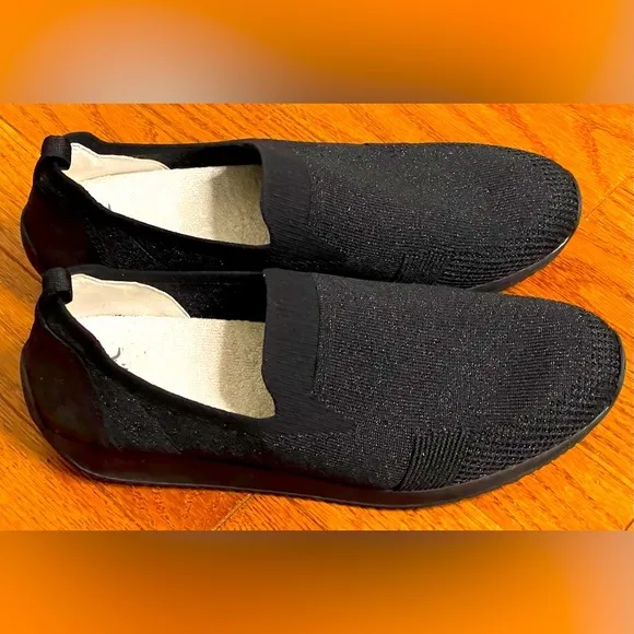 Ara Fusion4 women’s Black Slip-On Shoes size‎ 10.5 US/ 8 UK