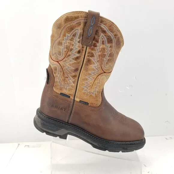 Ariat 10031483 Mens WorkHog XT H2O Carbon Toe Waterproof Boots Size 9 EE Wide