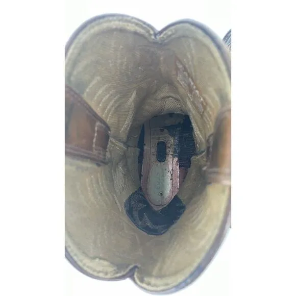 Ariat Challenger Men's 9.5D Western Cowboy Boots 10002504 Brown Rodeo Rancher